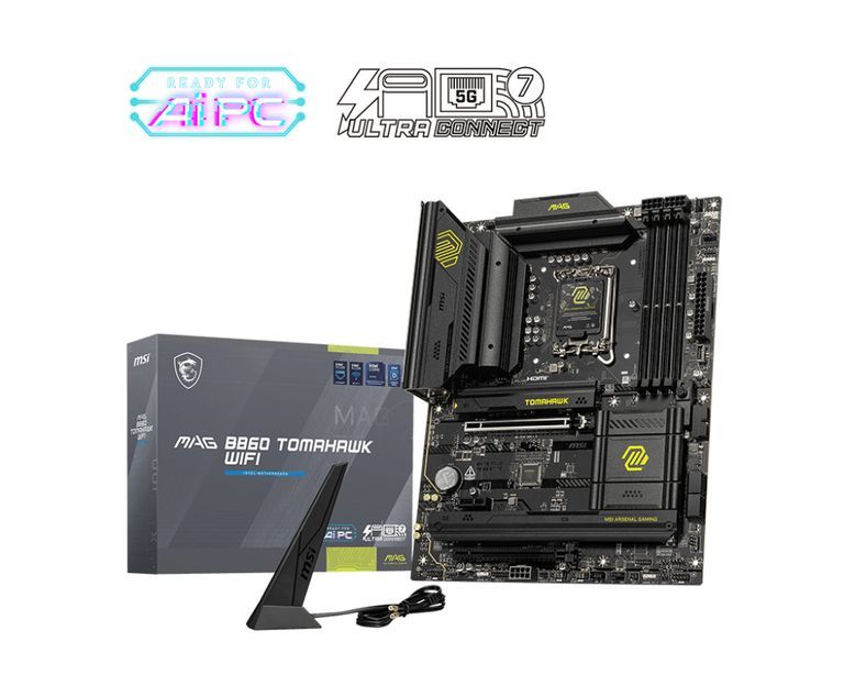 MSI MAG B860 Tomahawk Wi-Fi Motherboard