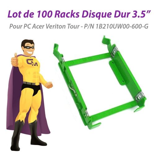 Support de disque dur Acer 3,5 pouces (lot de 100)