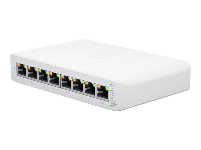 Ubiquiti UniFi Switch Lite - 8-Port Gigabit Ethernet Switch with PoE+