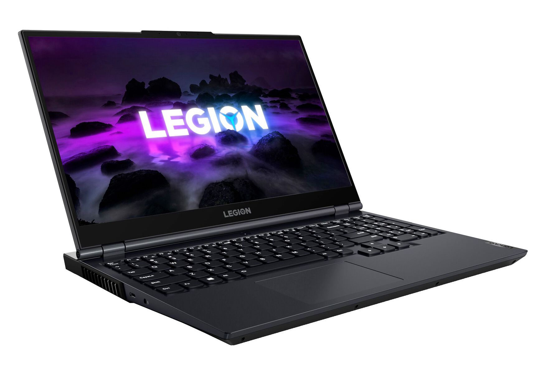 Lenovo Legion 5 15ACH6H 82JU - Portátil de juego de 15.6 pulgadas con AMD Ryzen 5 5600H, 16GB RAM y 512GB SSD Azul AZERTY