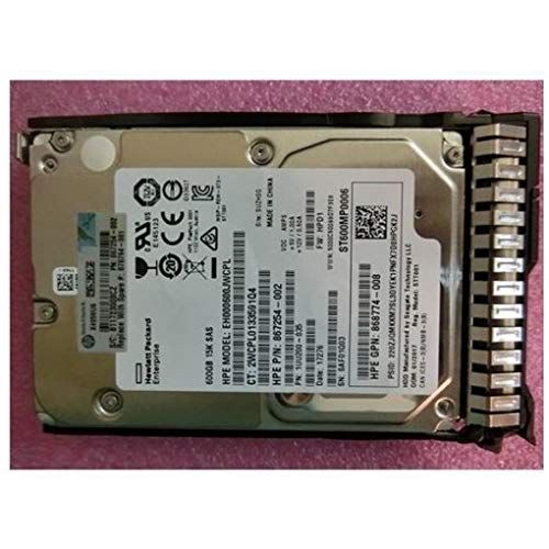 Unidad de disco duro interno de Hewlett Packard Enterprise 870794001, 2.5" 600 GB Disco duro SAS
