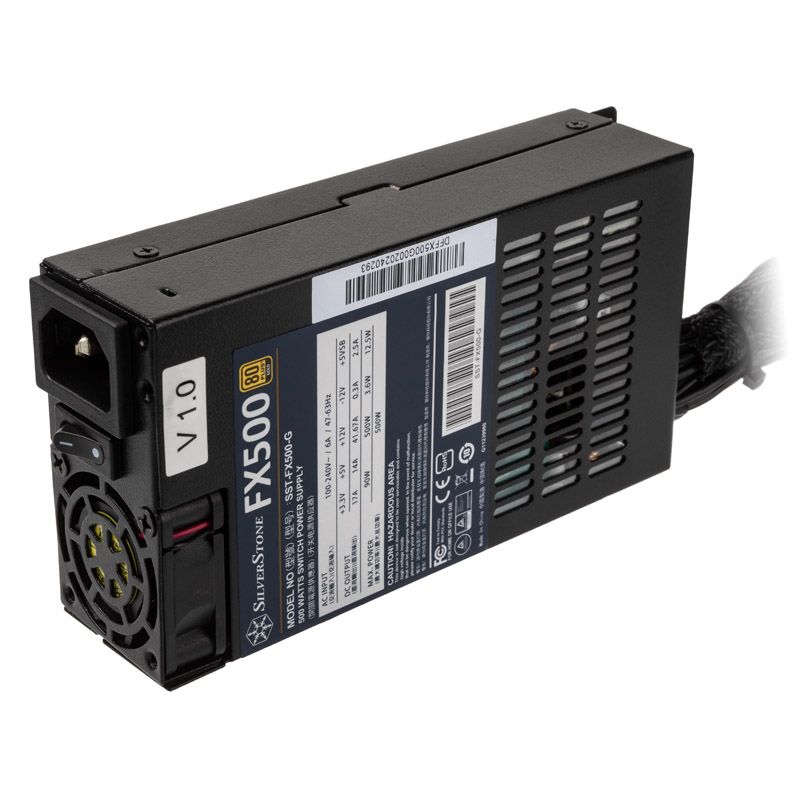 Silverstone SST-FX500-G 80 Plus Gold - 500W Power Supply Unit