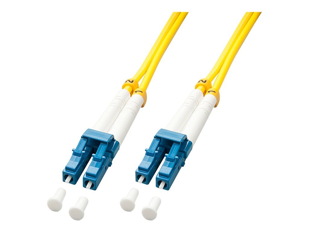 Lindy Unique LC (M) Connector Cable - 20m, Duplex, OS2, Halogen-Free