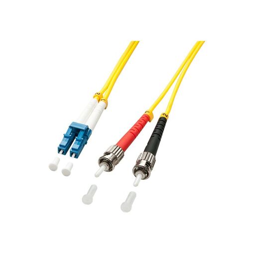 Câble de connexion Lindy ST (M) à LC (M) - 2 m - Fibre optique duplex - 9/125 micromètres OS2