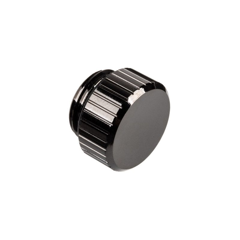 Ek Water Blocks Quantum Torque Mini Cap with G1/4 Thread - Nickel Black