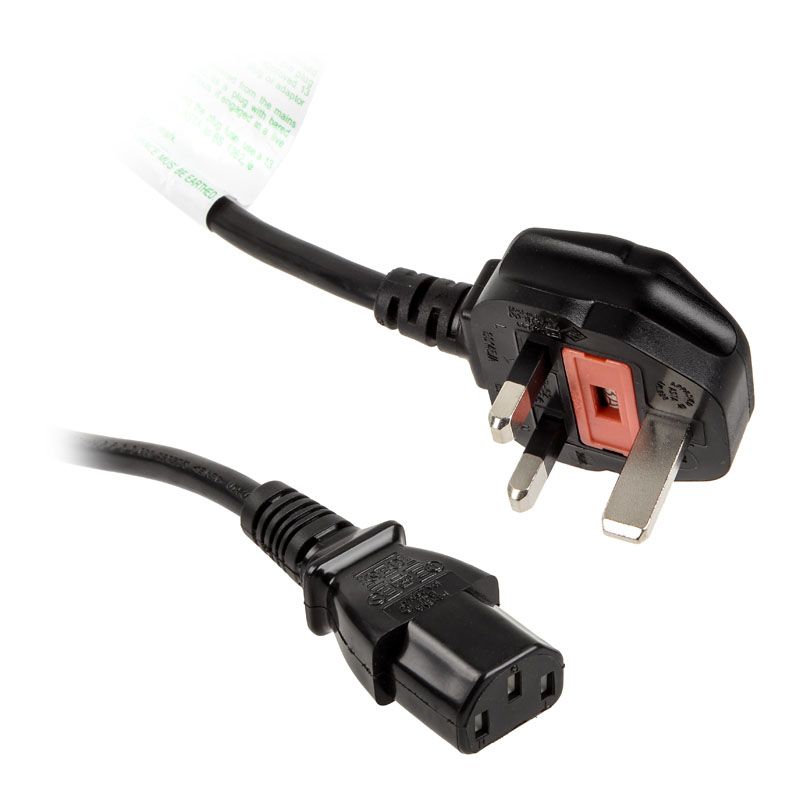 Kolink Power Cable (Type G) to C13 Cold Plug - 4ft