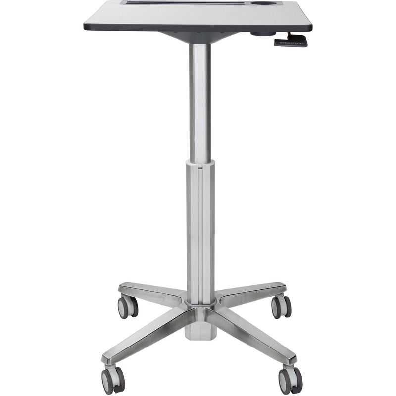 Bureau debout ajustable Ergotron Clear Anodized