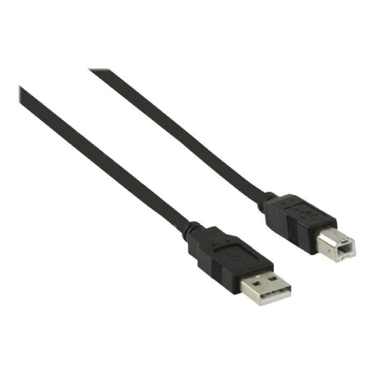 Cable Logilink USB a USB-B 2m Negro