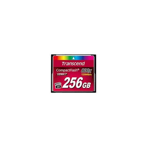 Transcend Premium Flash Memory Card - 256GB - 800x