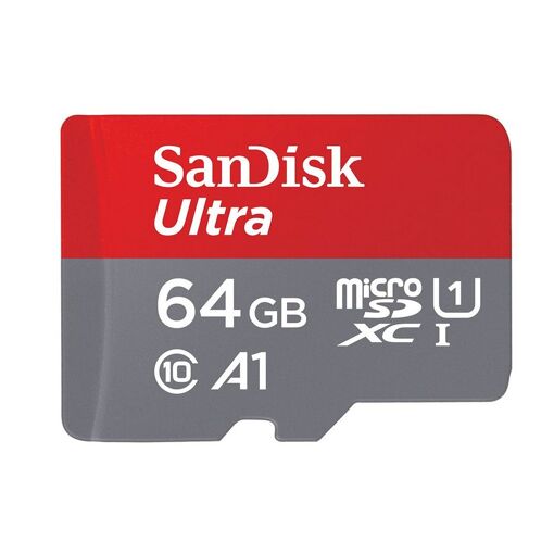 Sandisk Ultra 64GB Micro SD Card (Class 10, UHS-I, 120MB/s)