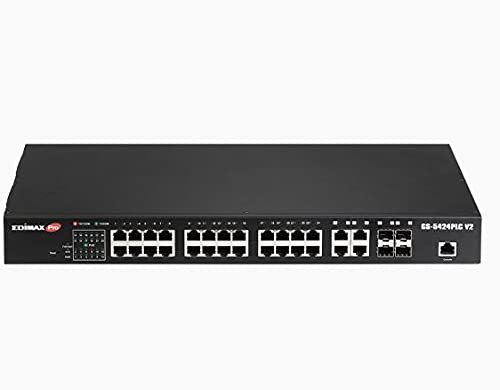 Edimax GS5424PLC V2 24-Port Gigabit Ethernet Switch with PoE
