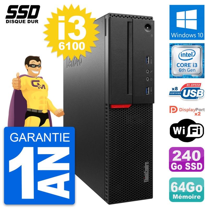 Lenovo ThinkCentre M800 SFF Desktop PC