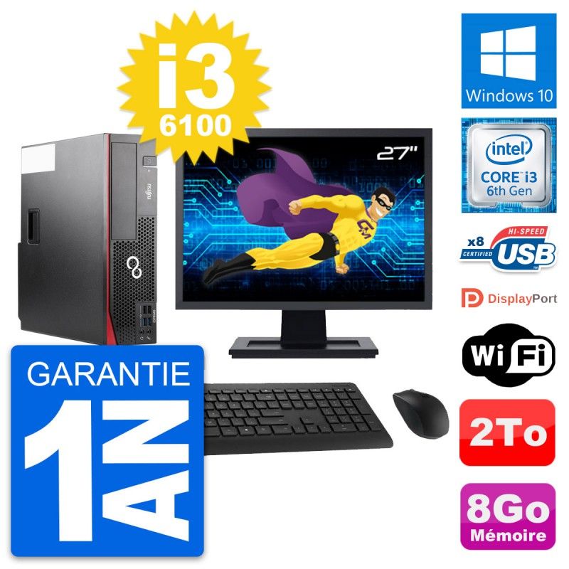 Fujitsu D556 DT 27-Inch All-in-One PC