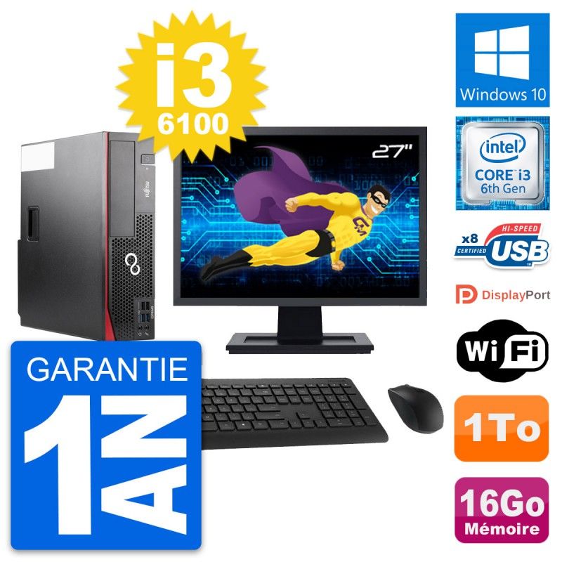 Fujitsu D556 DT 27-Inch Desktop PC
