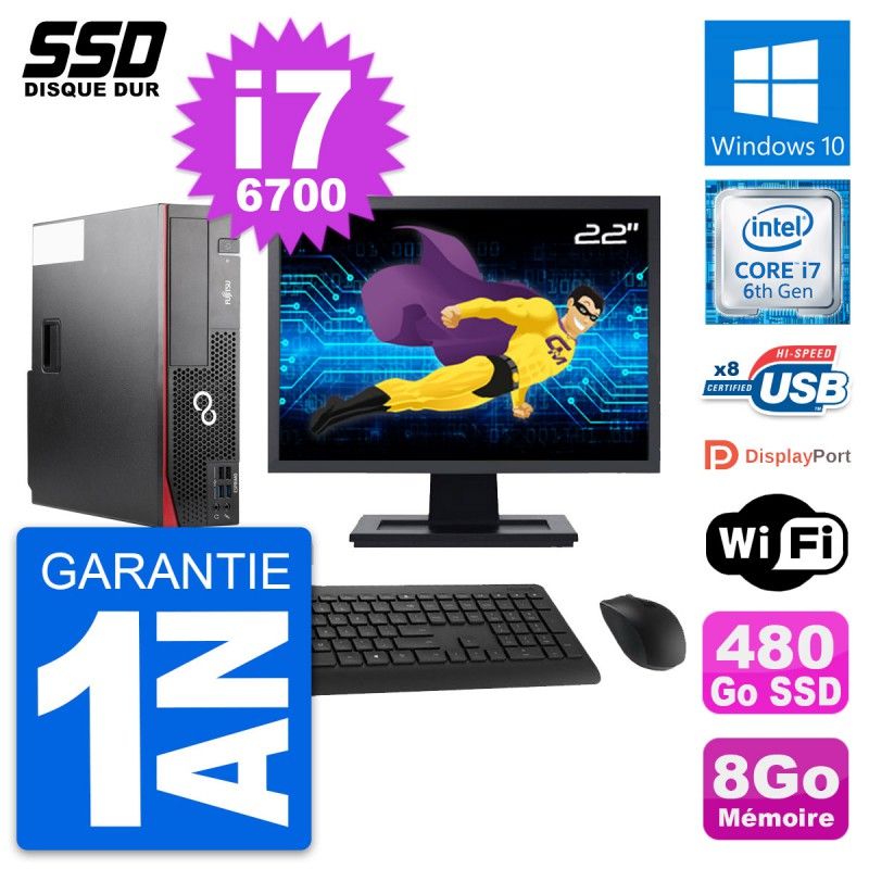 Fujitsu D556 DT 22-Inch Desktop Computer