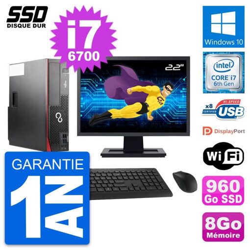 Fujitsu D556 DT 22-inch All-in-One PC