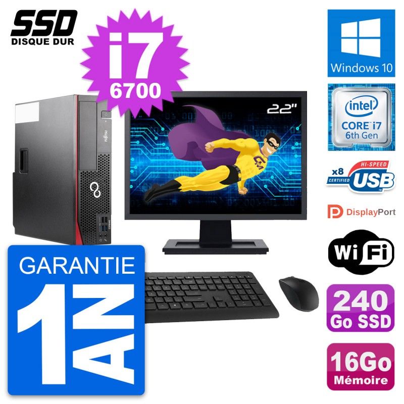 Fujitsu D556 DT 22-Inch Desktop PC
