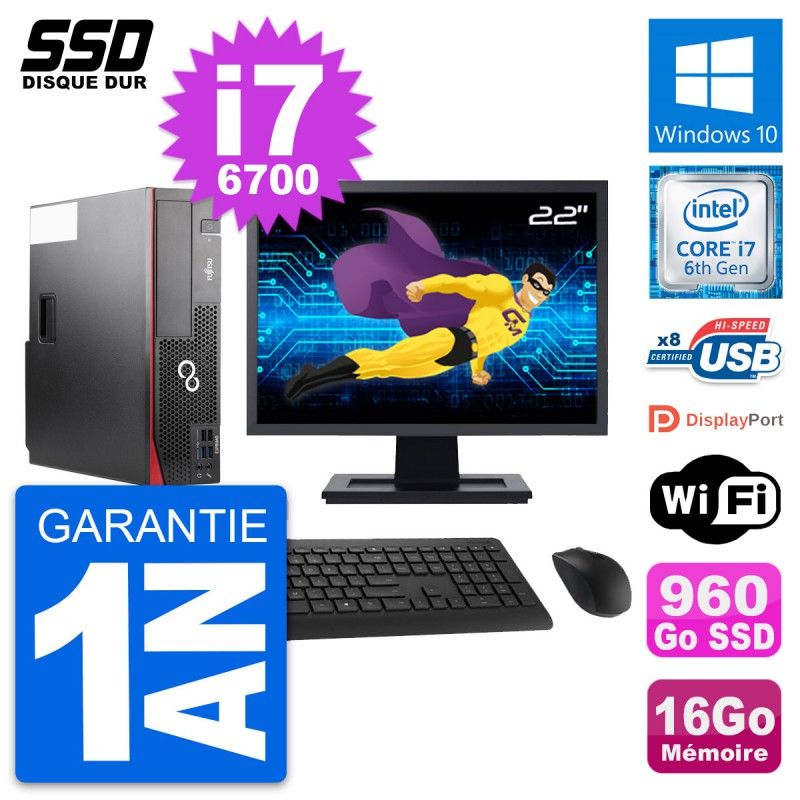 Fujitsu D556 DT 22-inch All-in-One PC