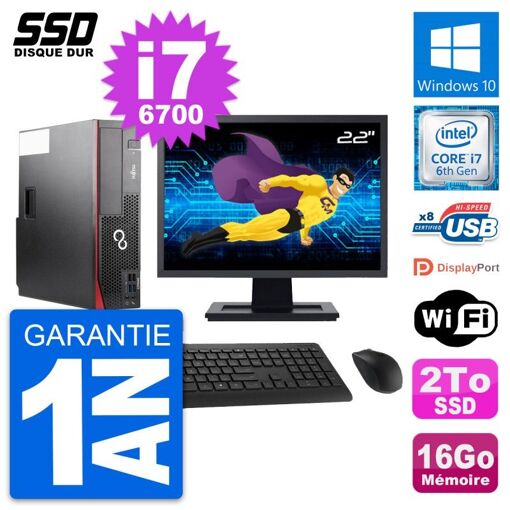 Fujitsu D556 DT 22-Inch All-in-One Computer