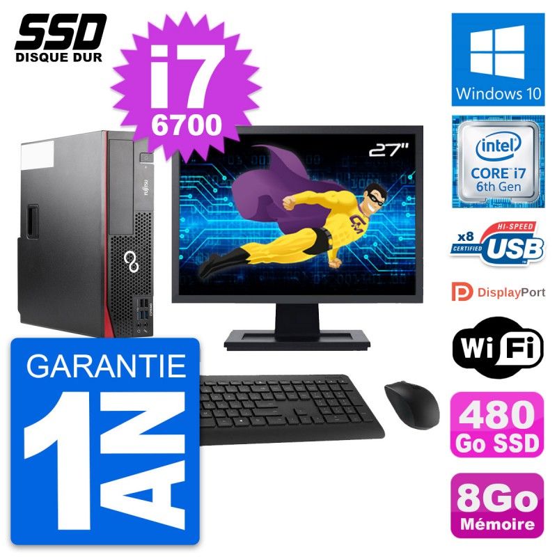 Fujitsu D556 DT 27-inch All-in-One Computer