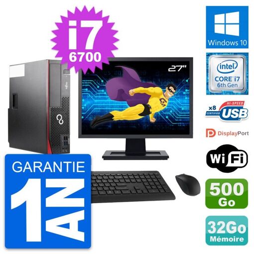 Fujitsu D556 DT 27-Inch All-in-One PC
