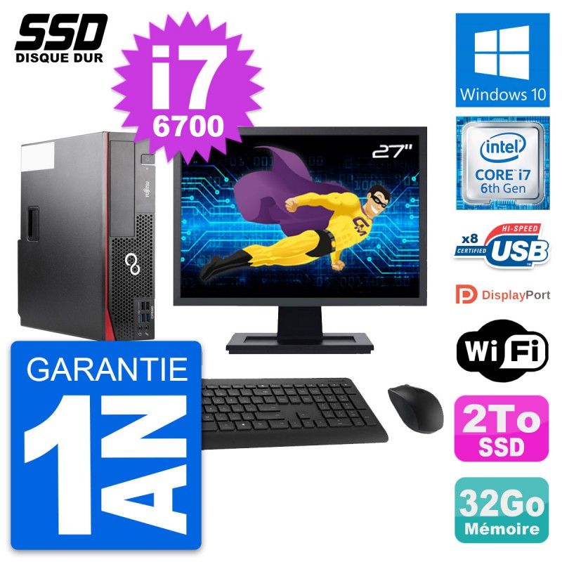 Fujitsu D556 DT 27-Inch Desktop Computer