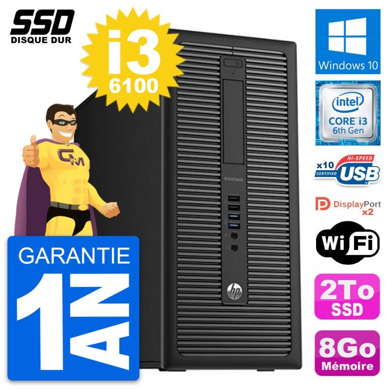 HP EliteDesk 800 G2 Desktop Computer