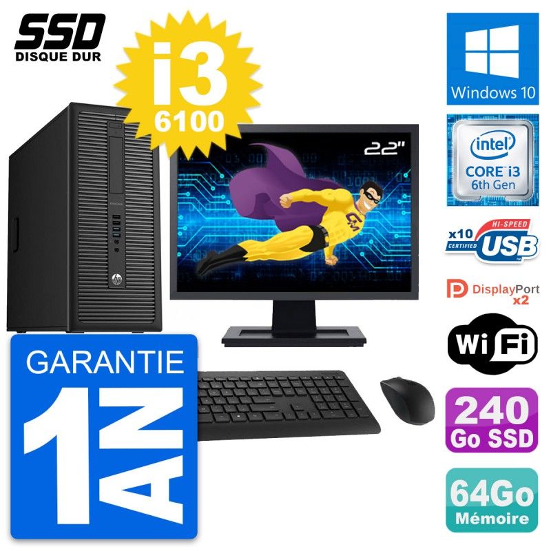 HP EliteDesk 800 G2 Desktop Computer