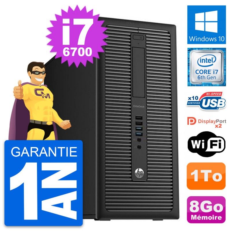 HP EliteDesk 800 G2 Desktop Computer