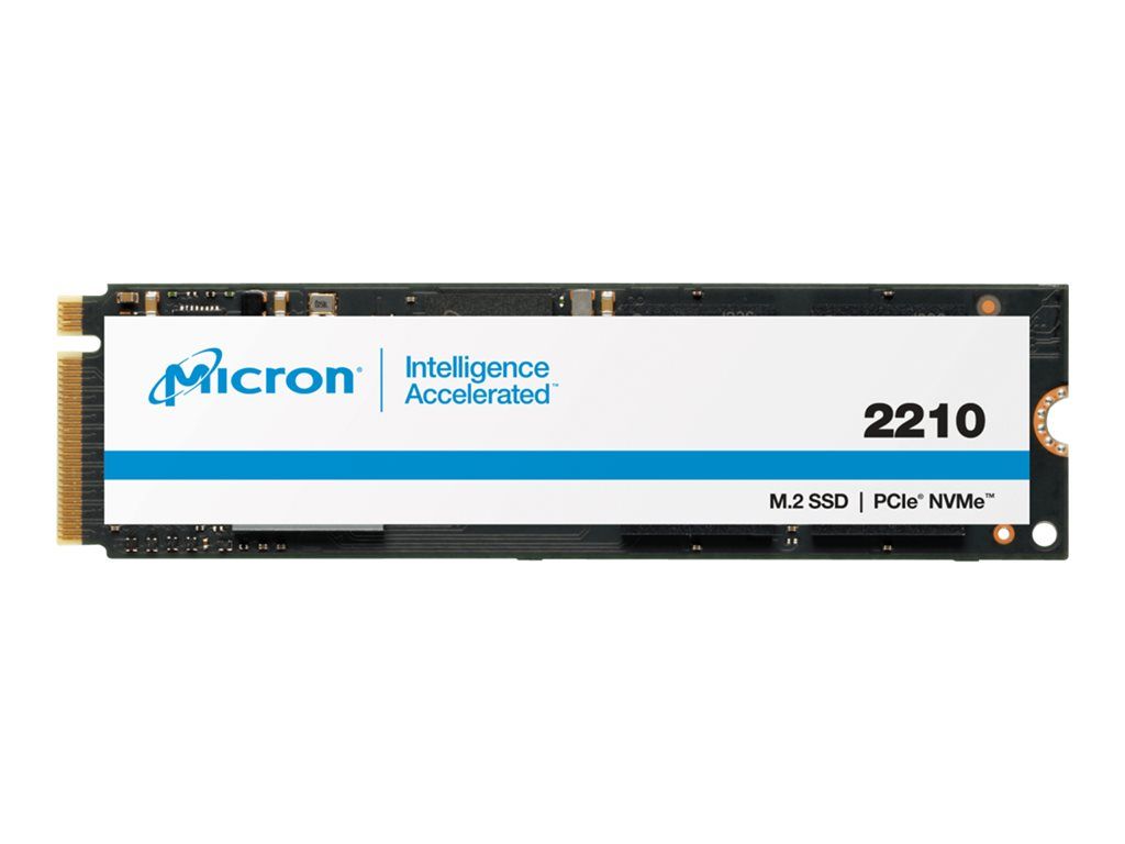 Micron 2210 SSD - 512GB - Encrypted - Internal - M.2 2280 - PCIe 3.0 x4 (NVMe) - AES 256-bit