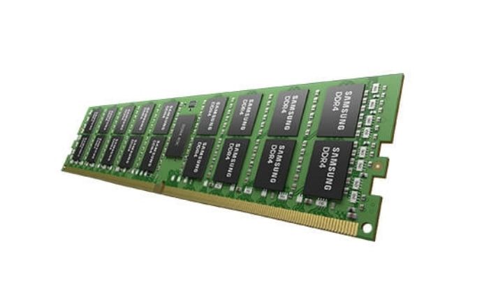 Samsung DDR4 128GB Module, 3200MHz, 288-Pin DIMM, PC4-25600, 1.2V, Registered 3DS ECC