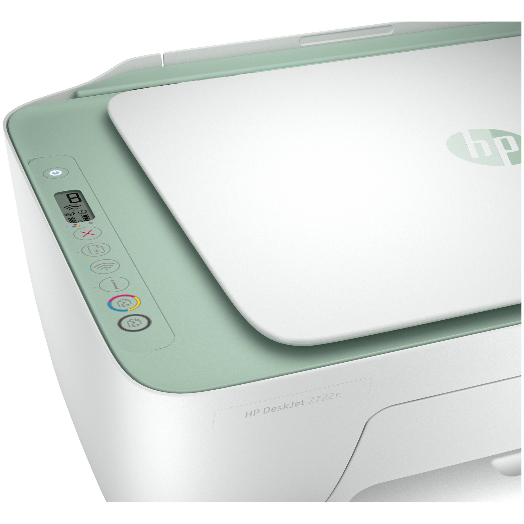 HP DeskJet 2722e Wireless All-in-One Color Printer, Instant Ink; Copier, Scanner