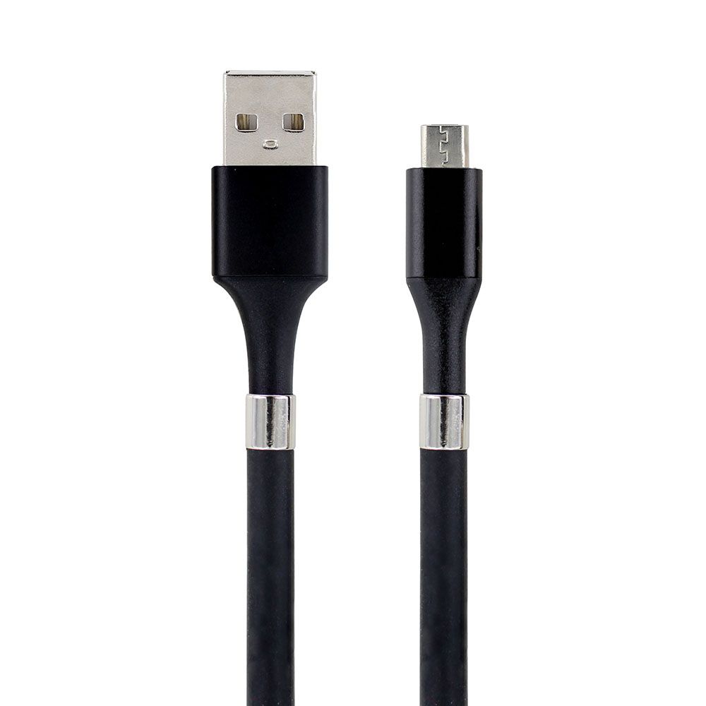 Cable Magnético Micro USB a USB-A Metronic 2 m - Negro