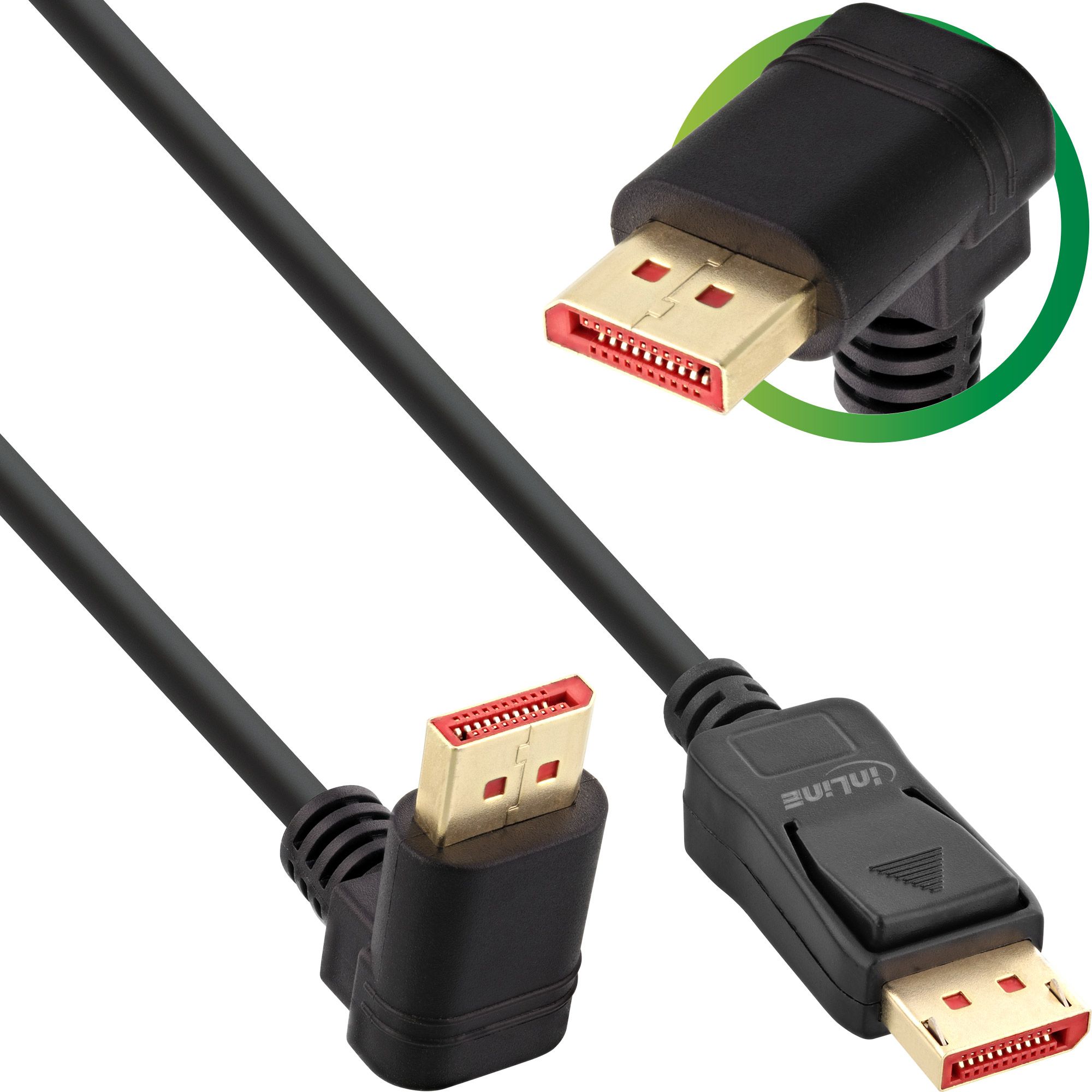 InLine DisplayPort Cable 1m Black