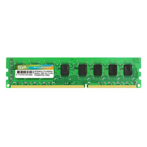 Módulo de memoria Silicon Power DDR3L 8 GB (PC3L-12800, CL11, 1,35 V)