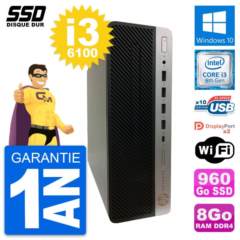 HP ProDesk 600 G3 SFF Desktop PC