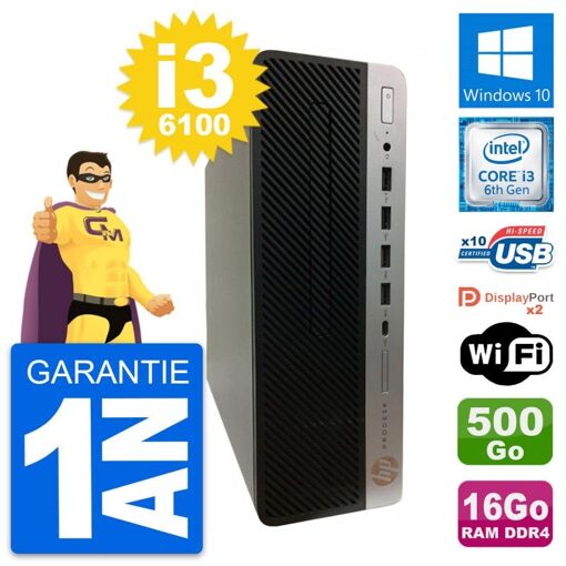 HP ProDesk 600 G3 SFF Desktop PC