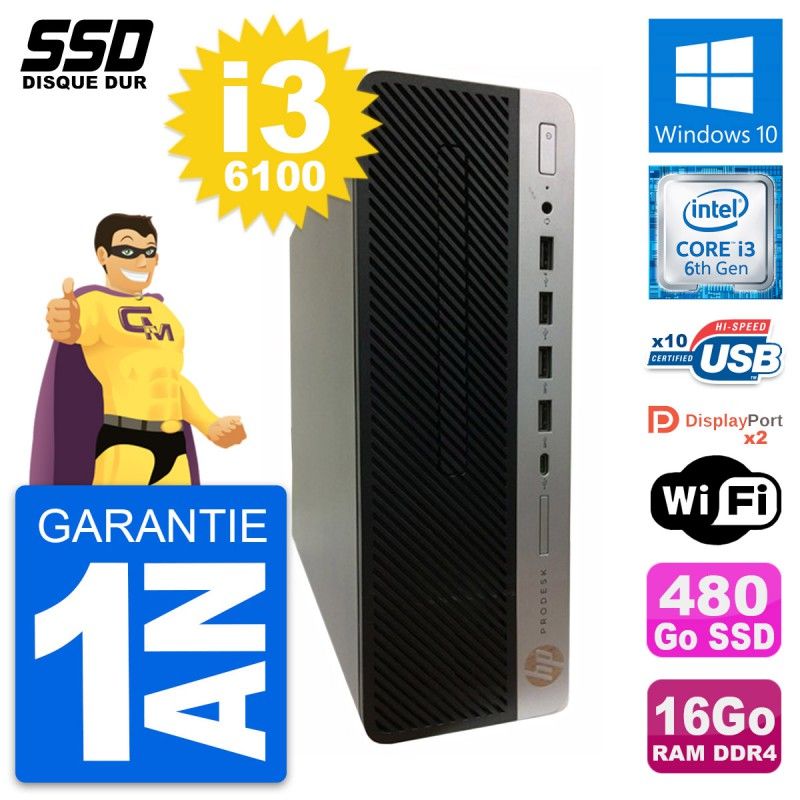 HP ProDesk 600 G3 SFF Desktop PC