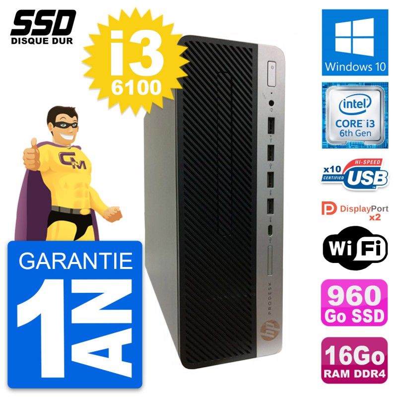 HP ProDesk 600 G3 SFF Desktop PC