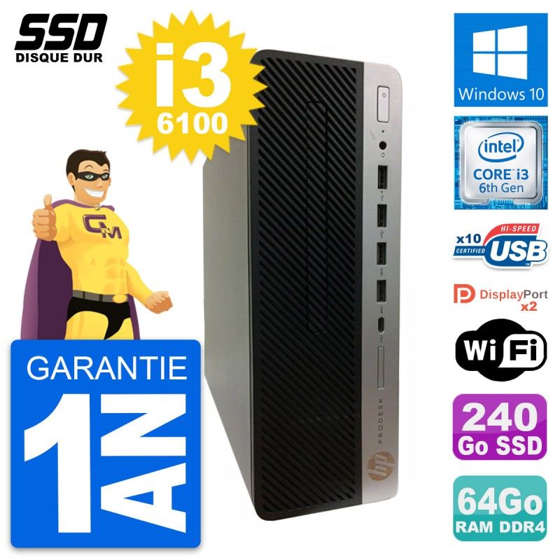 HP ProDesk 600 G3 SFF Desktop PC