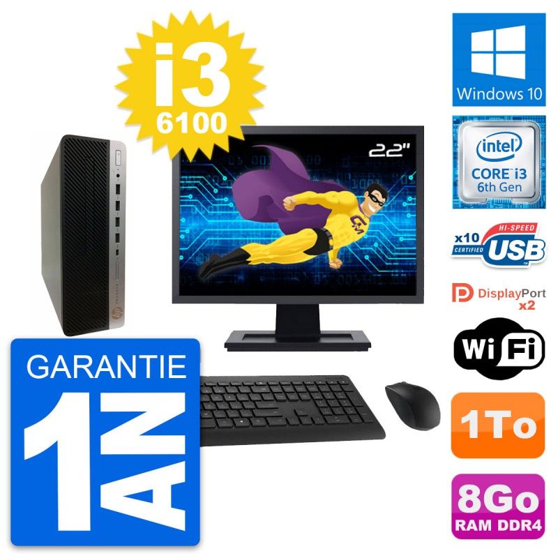 HP ProDesk 600 G3 SFF Desktop PC
