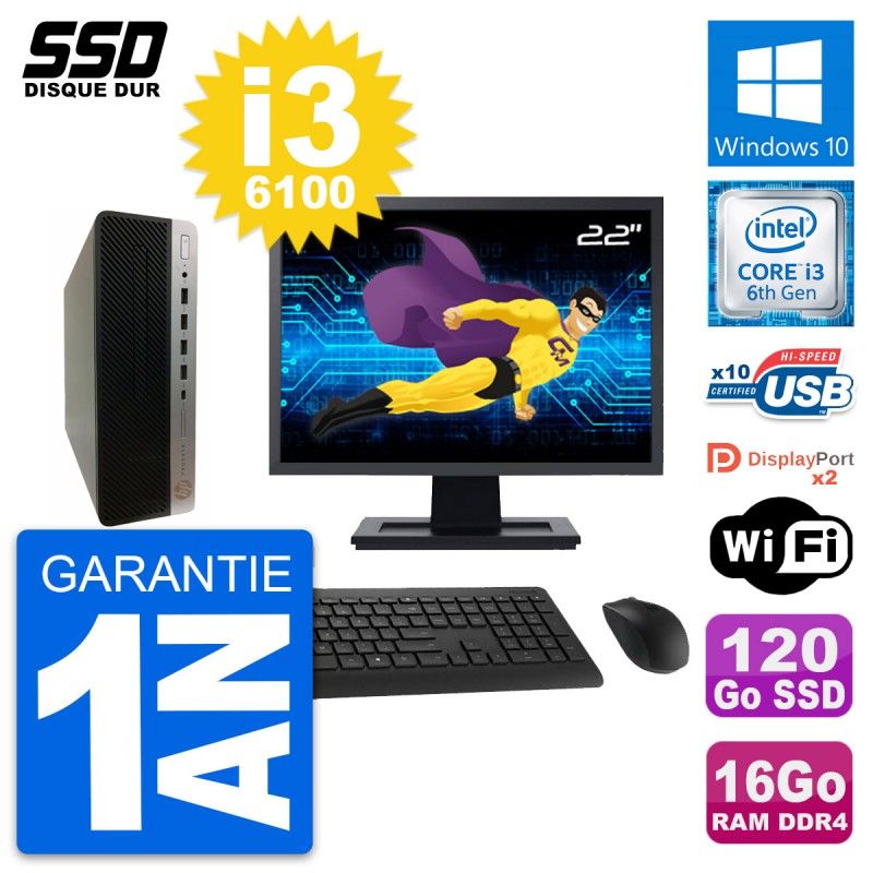 HP ProDesk 600 G3 SFF Desktop PC