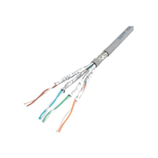 Cable en gros de Secomp Roline - 300m SFTP CAT 6e sin halógeno sólido - Gris