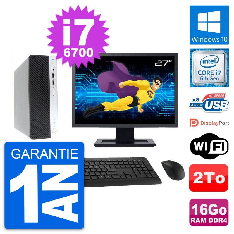 HP ProDesk 400 G4 SFF Desktop Computer