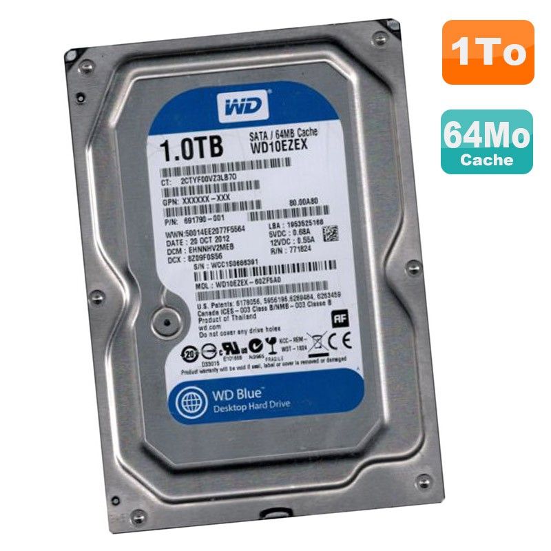 Western Digital Blue 1TB SATA III HDD