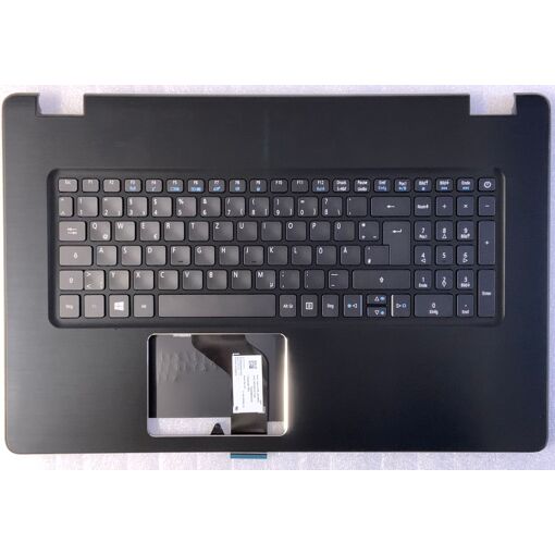 Teclado alemán Qwerty para Acer Aspire F5-771G (iluminado retro, negro)