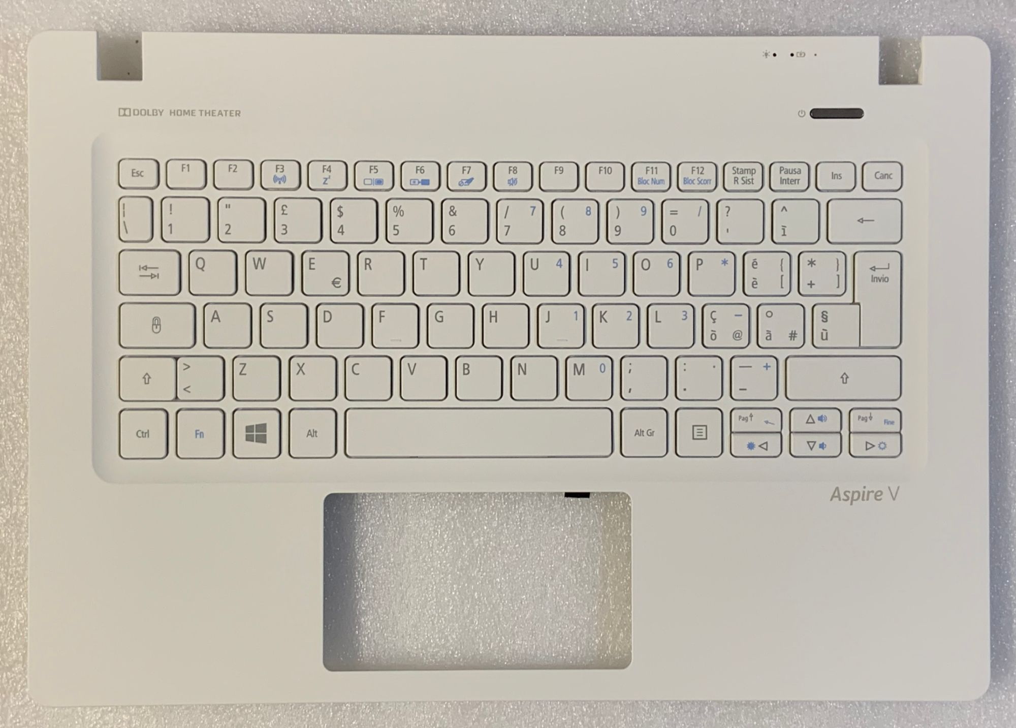 Acer Aspire V3-371 Italian Qwerty Keyboard (60.MPHN1.018)