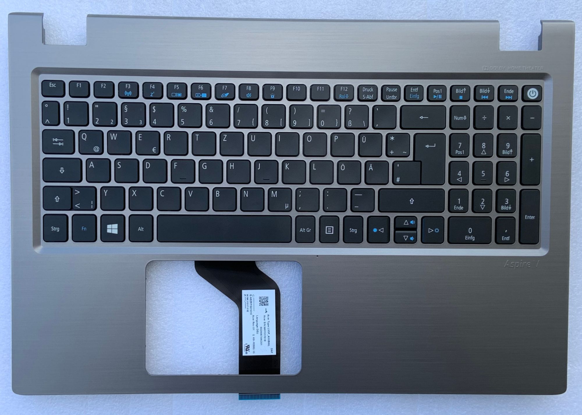 Acer Aspire V3-575G German Qwerty Keyboard