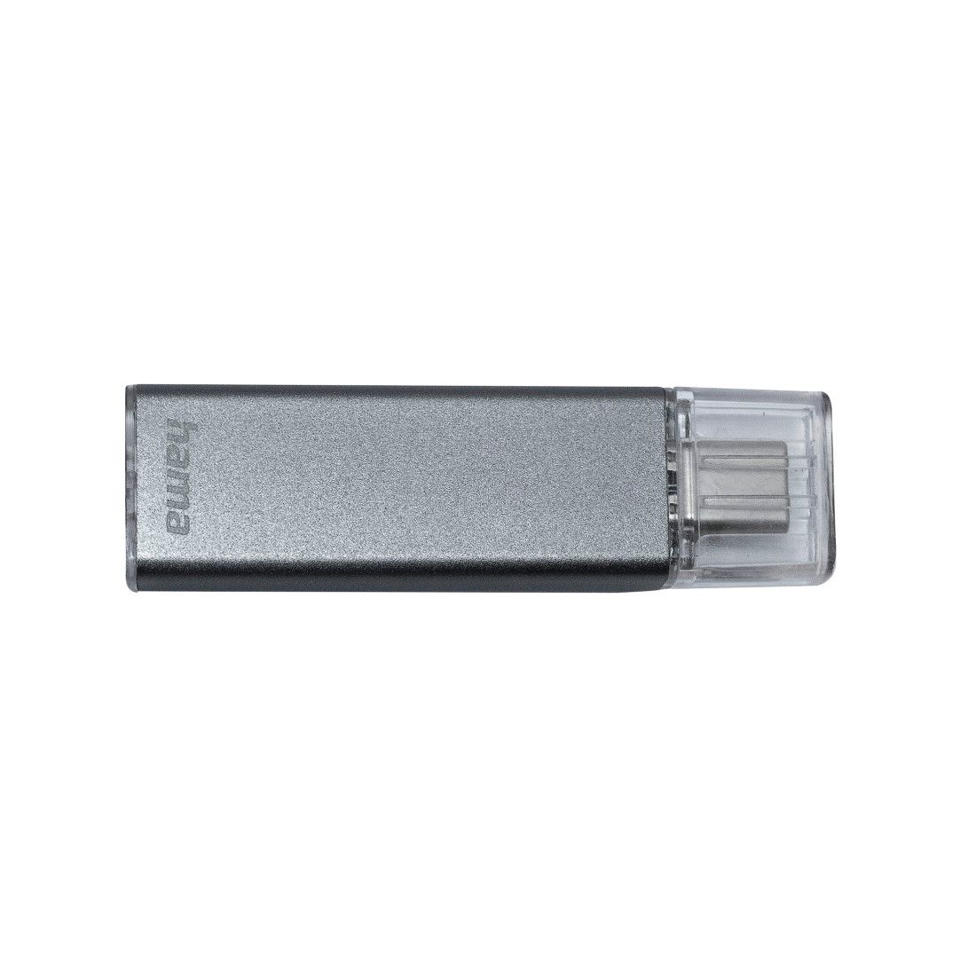 Hama Uni-C Classic USB-C 3.2 Flash Drive, 32GB, 70MB/s, Anthracite
