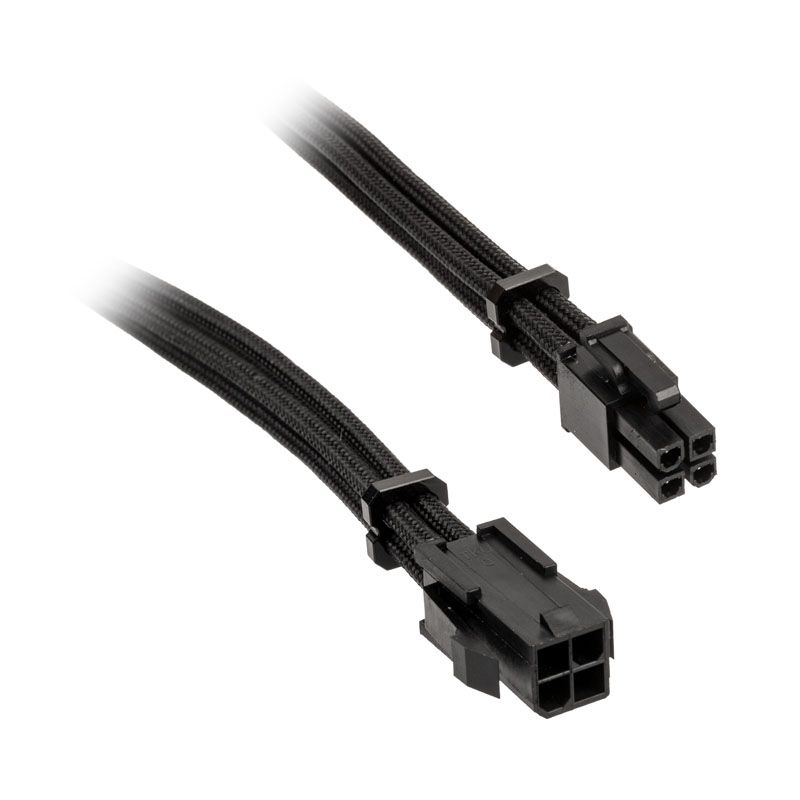 BitFenix Alchemy 4-Pin ATX12V Extension Cable, 45cm, Sleeved